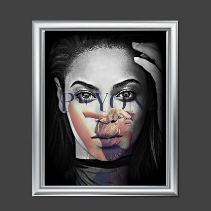 Beyonce Wall Art by Lisa Jaye