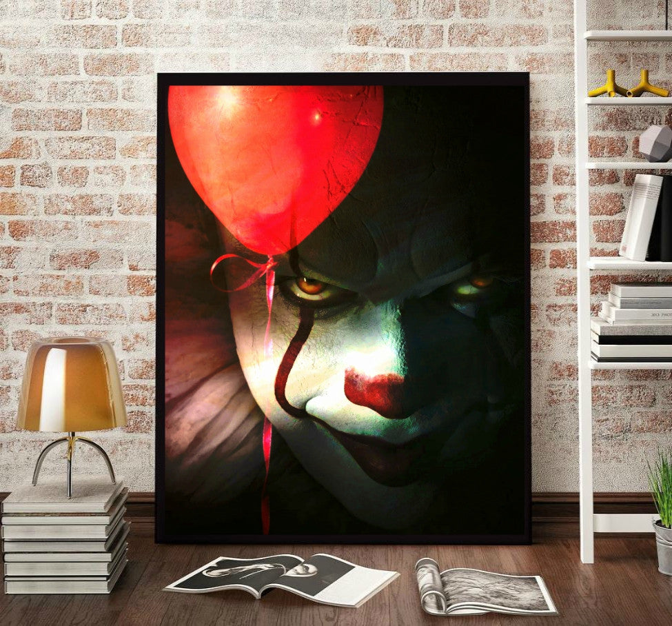 Stephen King It Pennwise Wall Art Print Poster Painting 