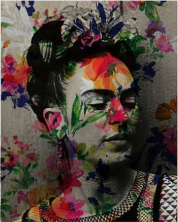 Frida Kahlo Artwork by Lisa Jaye