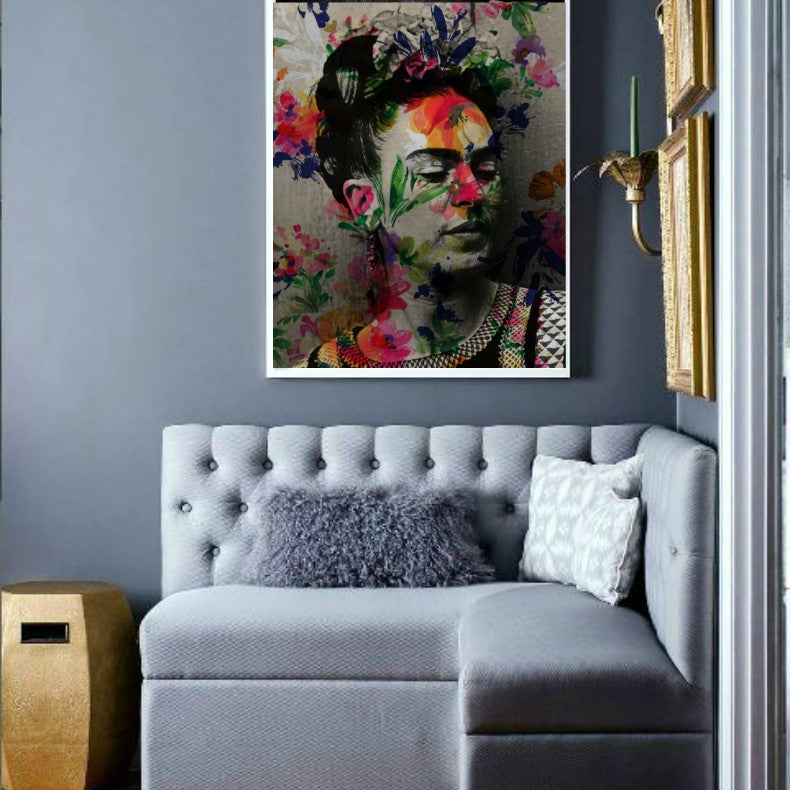 Frida Kahlo Art Print, Wall Art, Poster, Artwork, Canvas