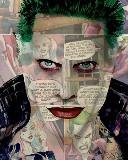 Joker Suicide Squad T-Shirt  | Lisa Jaye Art Designs