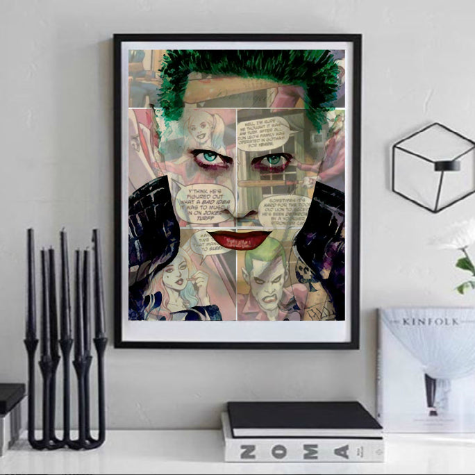 Jared Leto Joker Artwork by Lisa Jaye