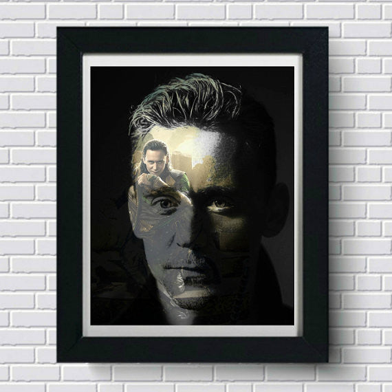Loki Tom Hiddleston Wall Art Artwork Poster