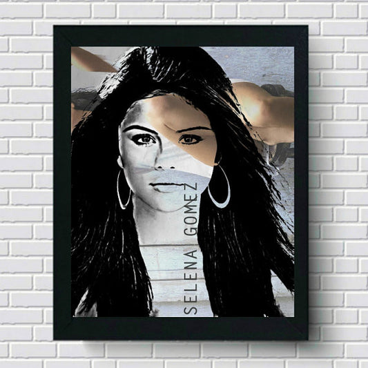 Selena Gomez 'Good For You" Art Print, Wall Art, Poster, Artwork, Canvas