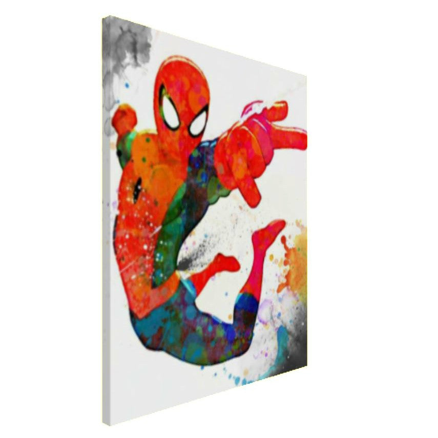 Spider Man Watercolor Wall Art   | Lisa Jaye Art Designs