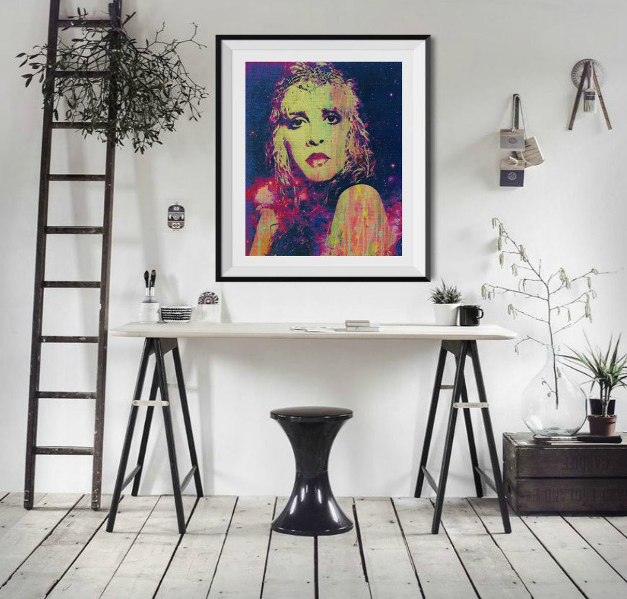 Stevie Nicks Wall Art Poster Painting Canvas Art Print
