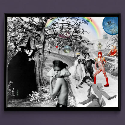 Wizard of Oz, Lady Gaga, Prince, David Bowie, Wall Art